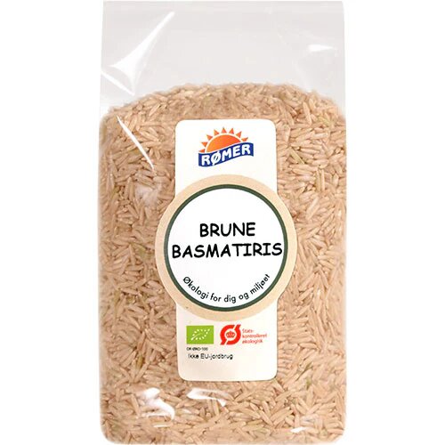 Ris Brune Basmati øko 500 Gram