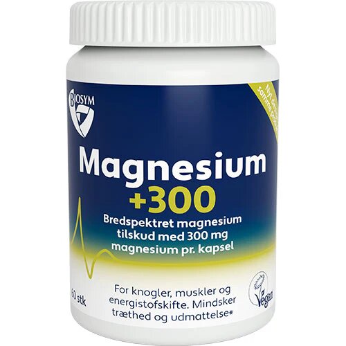 Magnesium 300 60 Kapsler