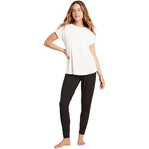 Downtime Lounge Top Hvid Str Xl