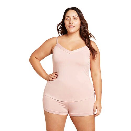 Goodnight Sleep Cami Dusty Pink Str Xl