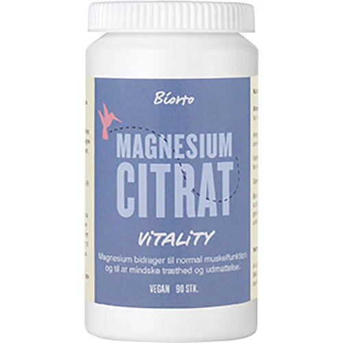 Magnesium Citrat 90 Kapsler