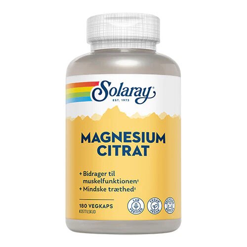 Magnesium Citrat 180 Kapsler