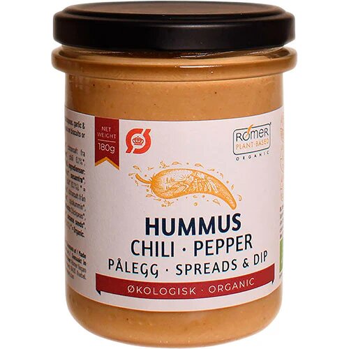 Hummus Chili økologisk 180 Gram