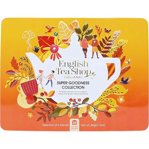Super Goodness Tea Collection Gaveæske økologisk 36 Breve