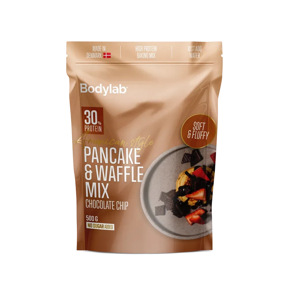 Bodylab Protein Pancake Waffle Mix Chocolate Chip 500g