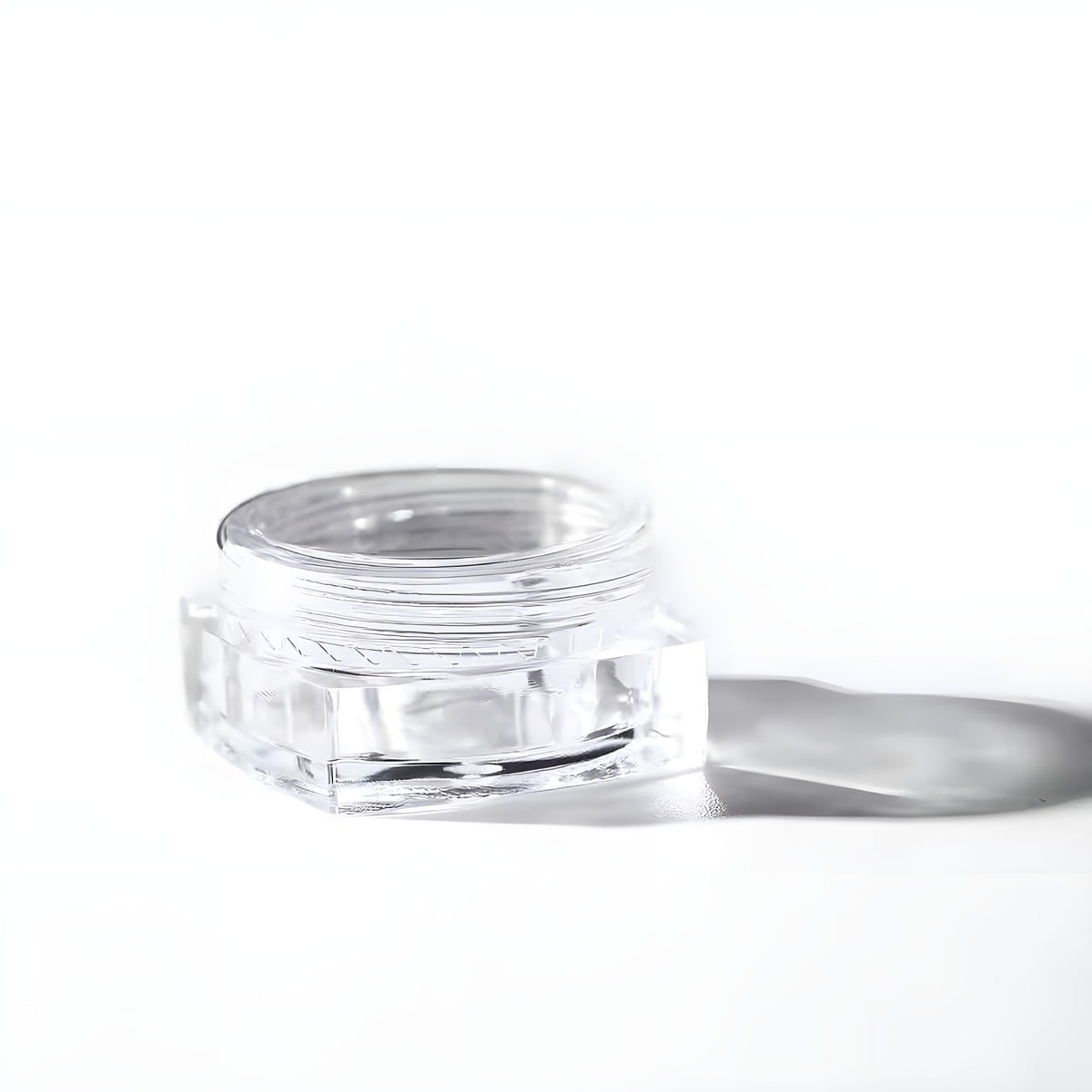 Plast Bøtte Med Klar Låg 5 Ml Firkantet Ps Plast 30x30x16 Mm   Hedenhus   Genanvendelig  Giftfri  Kompakt Design