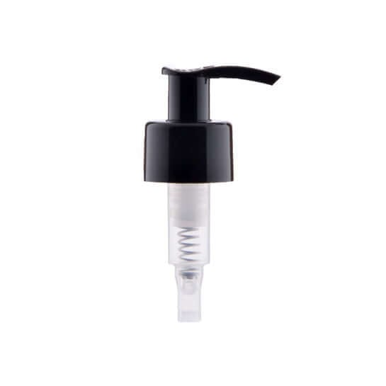 Pumpe Låg Med Slange 28 410 Sort Pp Plast  46 Mm Diameter  Passer Til Flasker Op Til 250 Mm   Hedenhus
