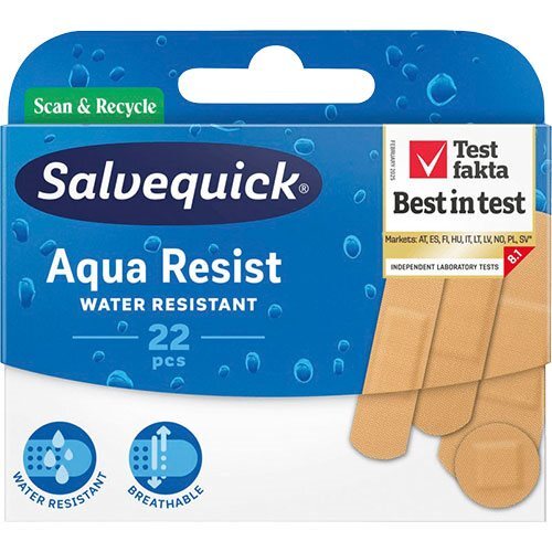 Salvequick Vandskyende Plaster  22 Stk