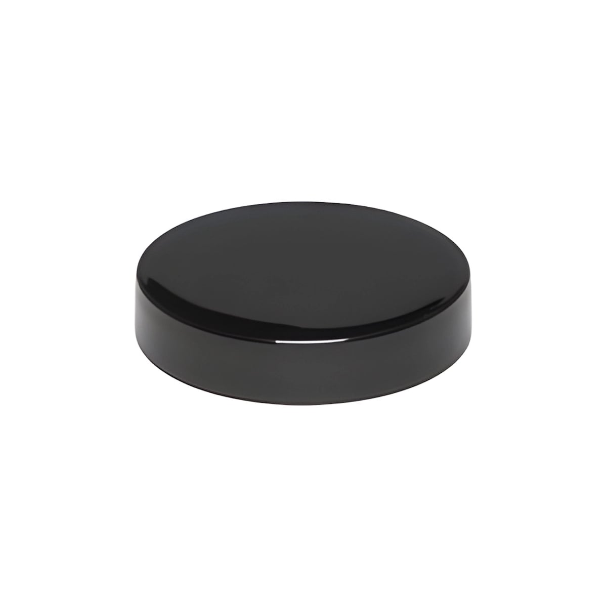 Sort Skruelåg Til Glasbøtte     Sv58 R3 Gevind  59 Mm Diameter