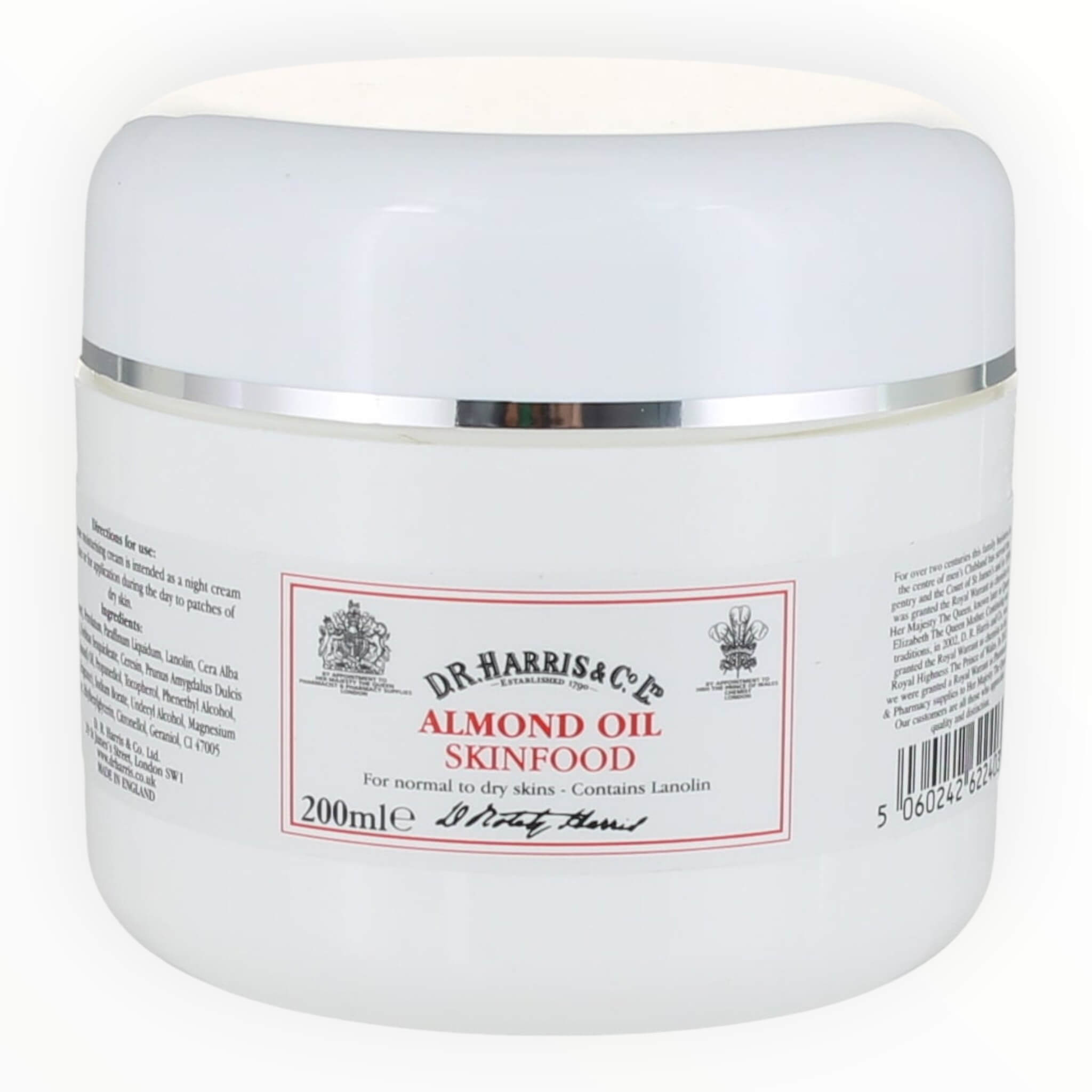 D R Harris Co Ltd Almond Oil Skinfood 200 Ml