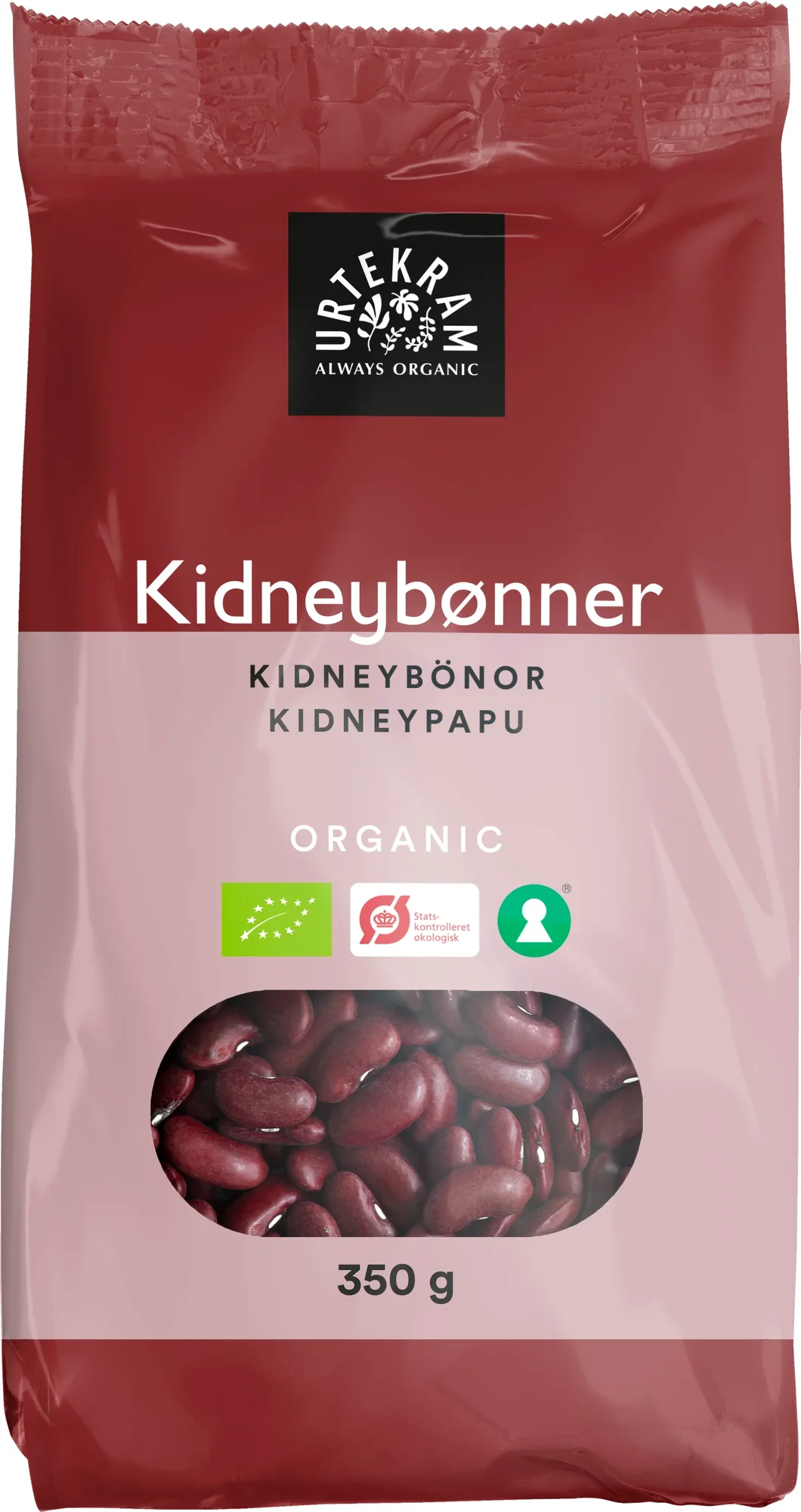Kidneybønner Røde øko 350 Gram