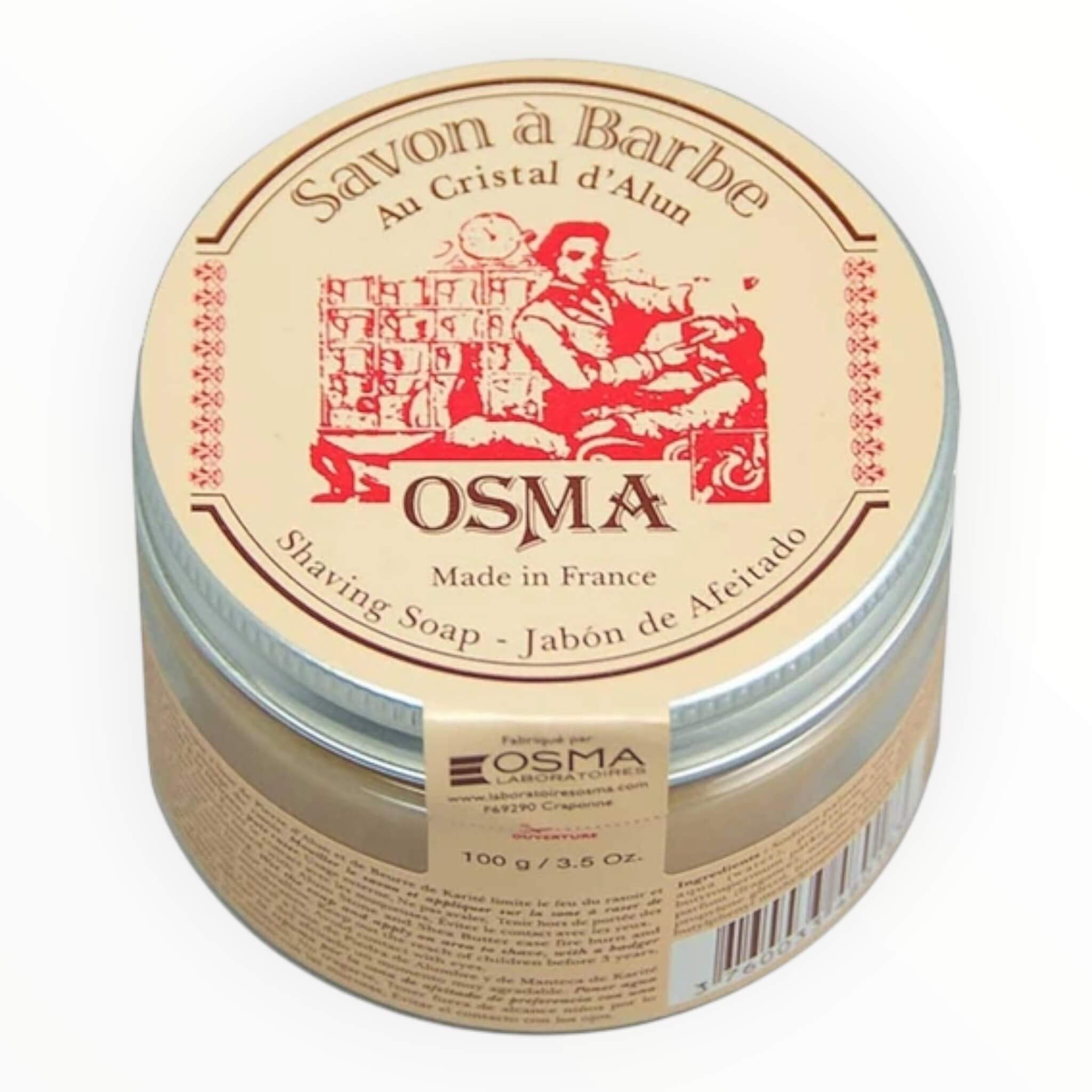 Osma Barbersæbe I Plastikskål  100 Gr