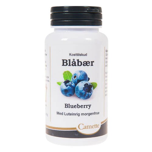 Blåbær 120 Tabletter