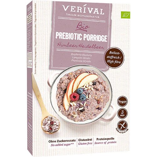Probiotisk Grød Hindbær Blåbær øko 350 Gram