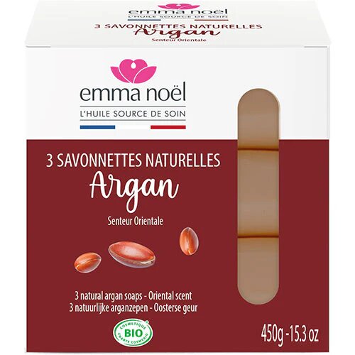 Argan Sæbe 3x150 Gr Emma