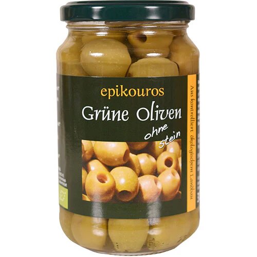 Oliven Grønne U Sten Græsk ø