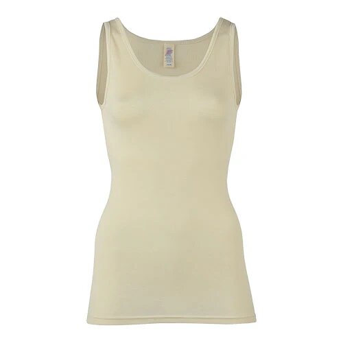 Top Uld Silke Natural Str 42 44
