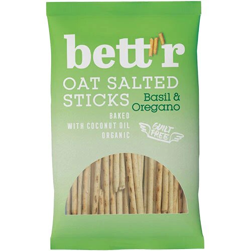 Havresticks Basil Oregano øko    50 Gram