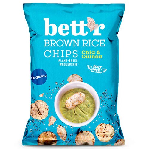 Ris Chips Med Chia Og Quinoa øko    60 Gram