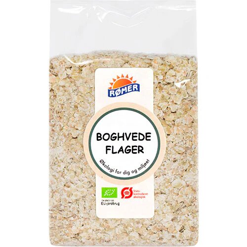 Boghvedeflager øko 500 Gram