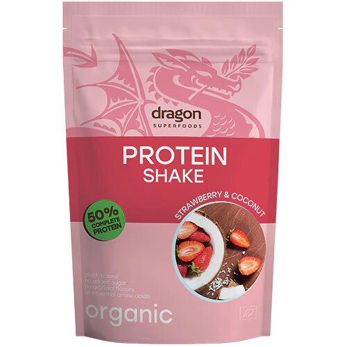Protein Shake Jordbær Kokos ø