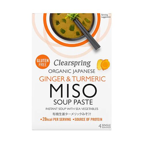Instant Miso Soup Ingefær   Gurkemeje ø