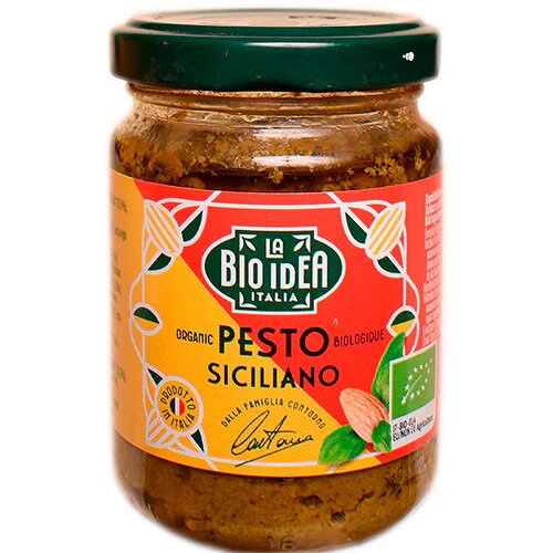 Pesto Siciliano øko 130 Gram