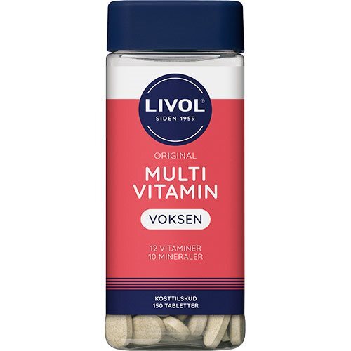 Livol Multi Total Voksne 150 Tab 200 G