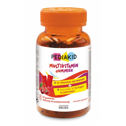 Pediakid Multivitamin  Kosttilskud I Form Af Gummies  60stk