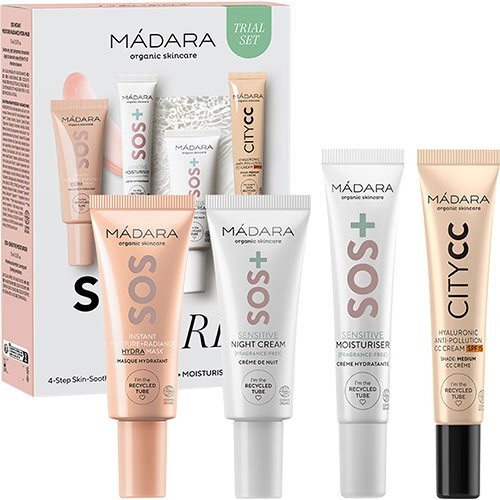 M? Dara Sos Care 4 Step Skin Soothing Routine Set  Light  1 Pk