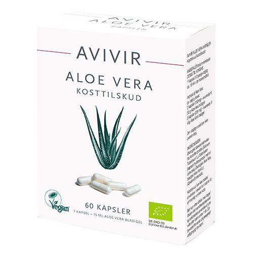 Avivir Aloe Vera Kapsler  60kap
