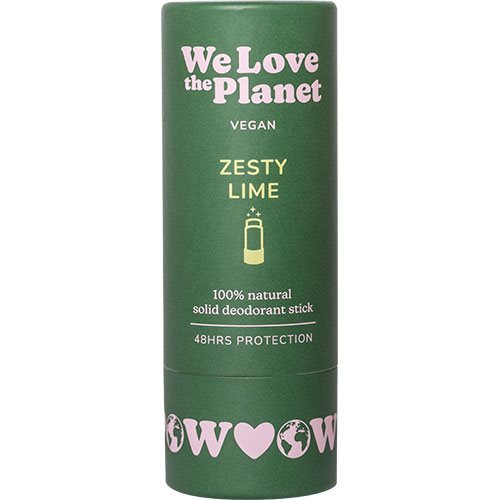 We Love The Planet Deo Stick Zesty Lime 40g  Vegan