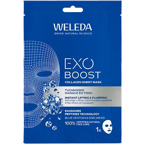 Weleda Exo Boost Collagen Sheet Mask  1 Stk  20ml