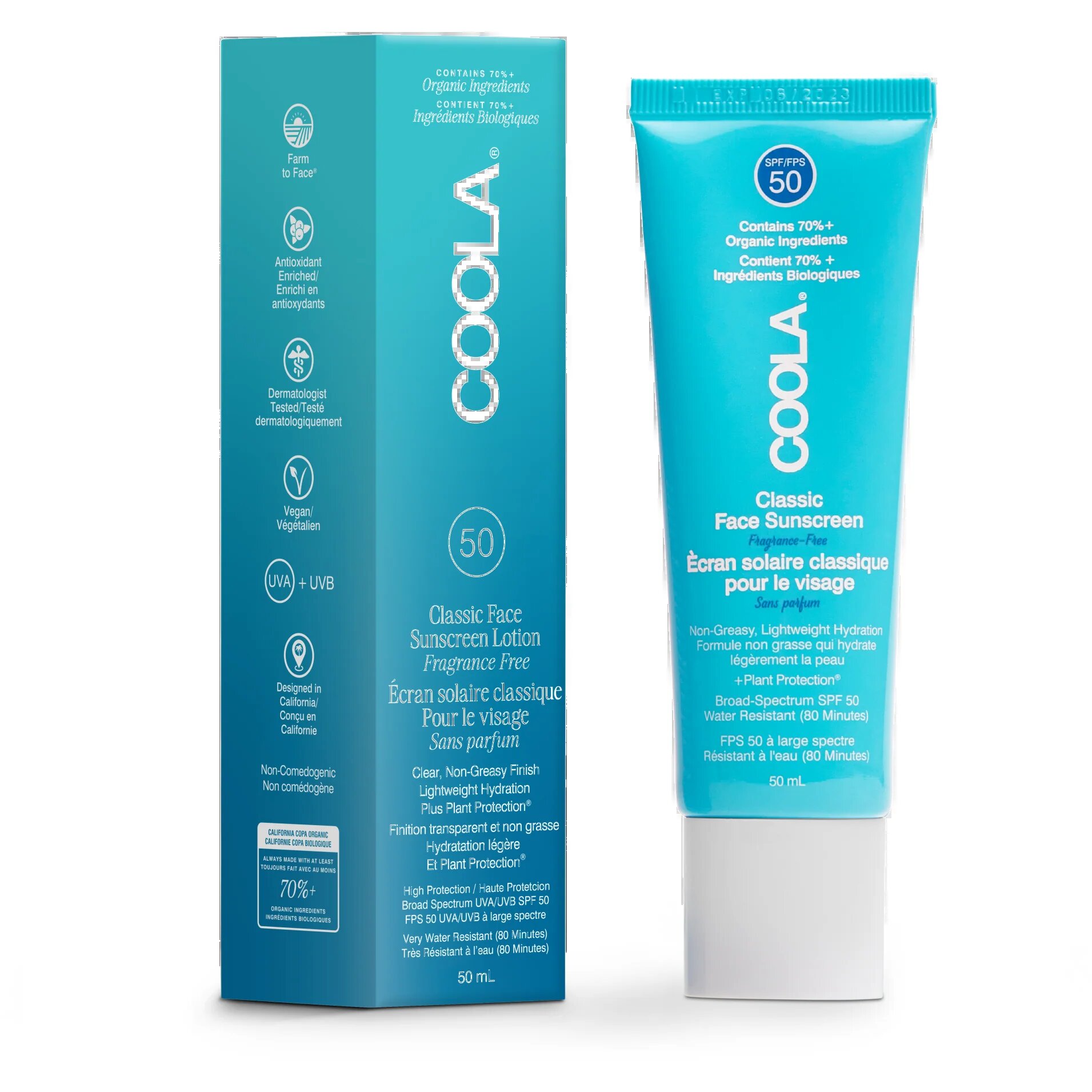 Classic Face Lotion Spf 50 Parfumefri   50 Ml
