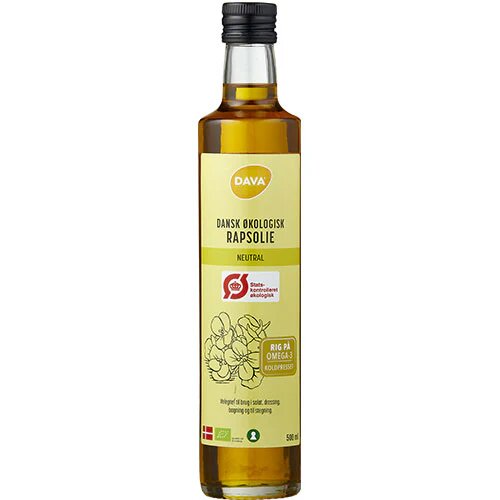 Rapsolie økologisk   500 Ml