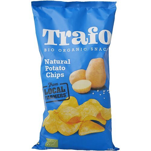 Kartoffelchips M  Salt økologisk   125 Gram