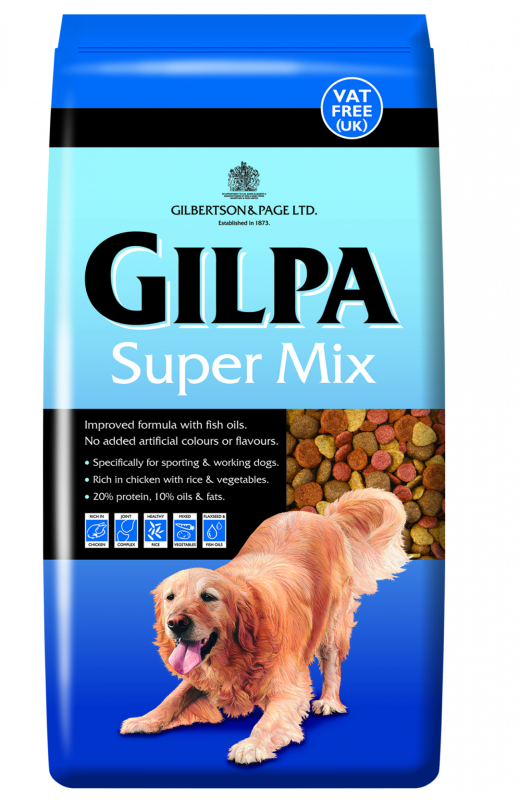 15 Kg Gilpa Super Mix   Voksenfoder Med Kylling