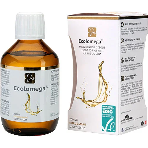 Ecolomega Fiskeolie   200 Ml