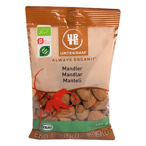 Mandler økologiske   100 Gram