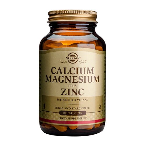 Solgar Calcium Magnesium Zink 100 Tabletter