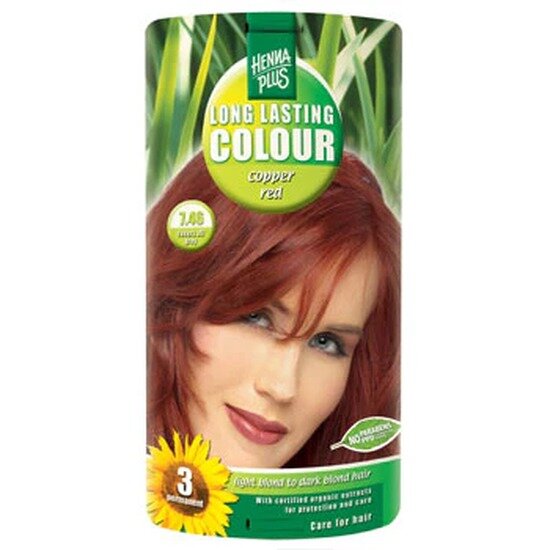 Henna Plus   Long Lasting Colour System   Copper Red 7 46