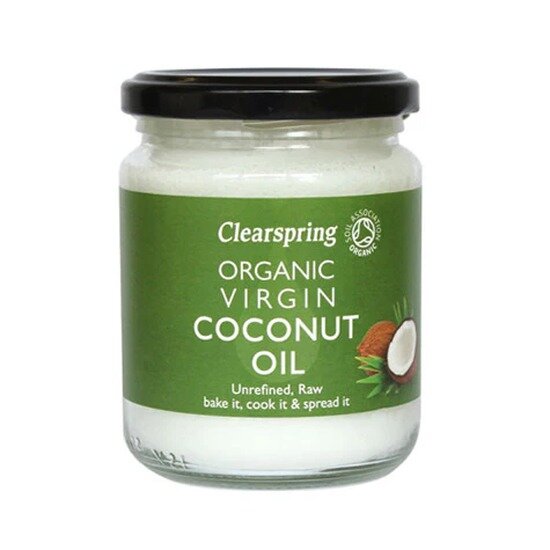 Clearspring Kokosolie økologisk   200 Gram