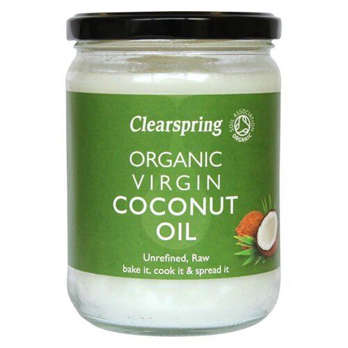 Clearspring Kokosolie økologisk   400 Gram