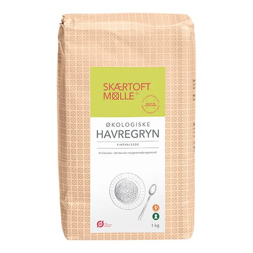 Skærtoft Mølle Havregryn Fintvalsede ø 1 Kg
