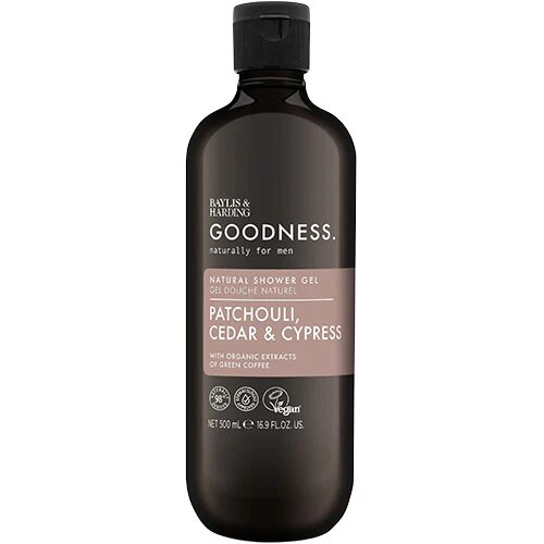 Baylis   Harding Men  Patchouli  Cedar   Cypress Shower Gel   500 Ml