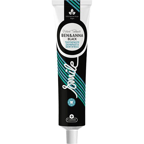 Ben Anna Toothpaste Black Fluoride 75 Ml
