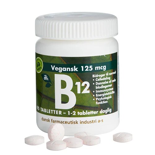 B12 125 Mcg 90 Tabletter