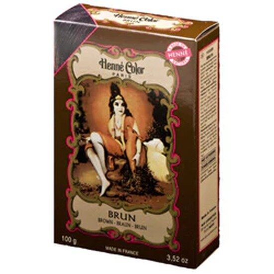 Henna Pulver Brun 100 Gram