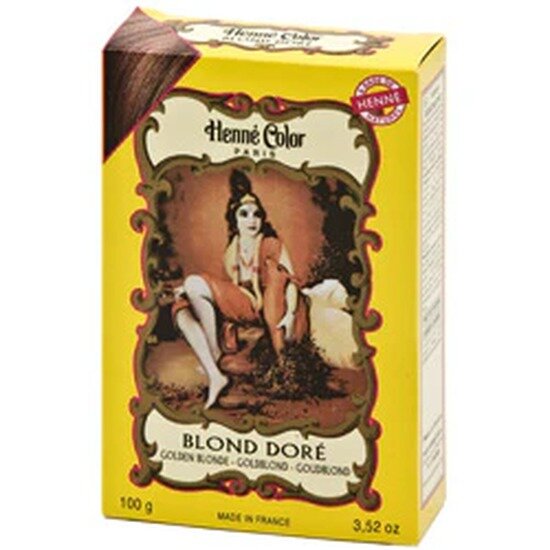 Henna Pulver Gyldenblond   100 Gram
