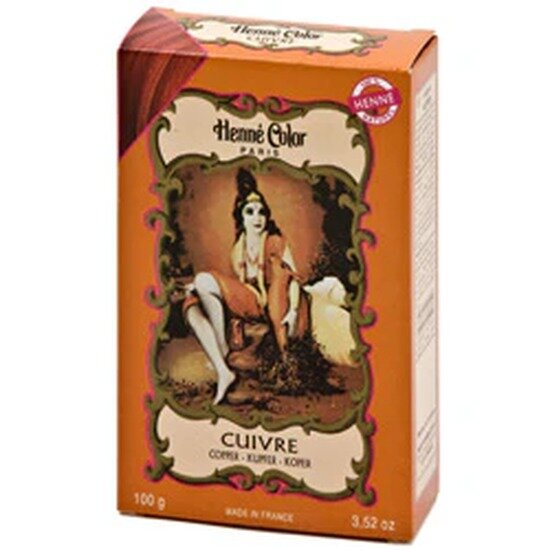 Henna Pulver Kobber   100 Gram